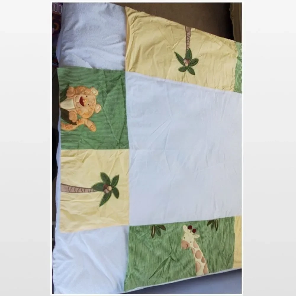 Vintage Nojo Nursery Décor Baby Animals Jungle Zoo Set Unisex